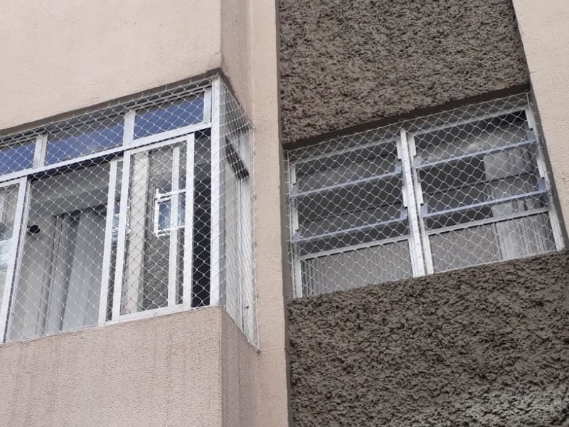 Redes de segurança para escolas em Cuiabá