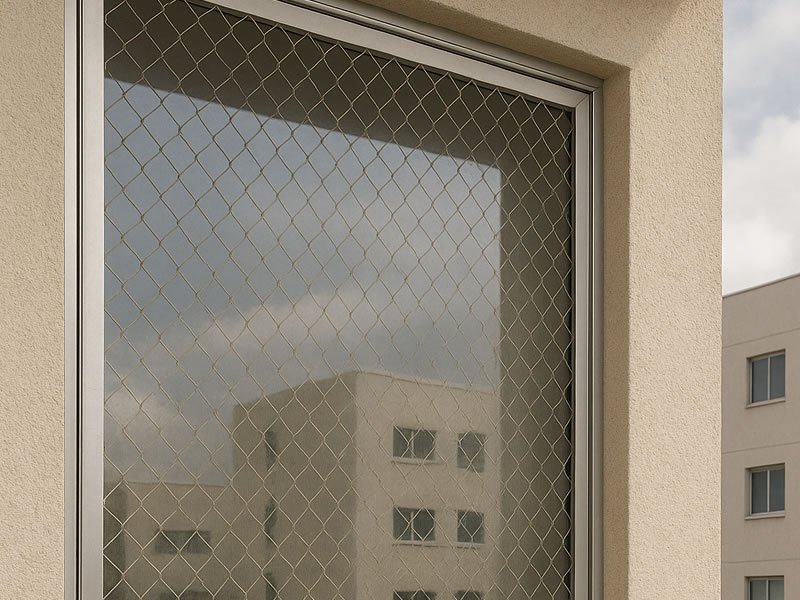 Rede para janelas de alta resistência em Cuiabá