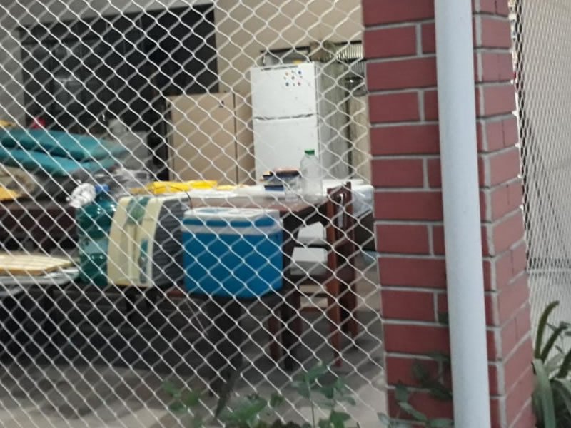 Instalação de rede de proteção em Jardim Florianópolis, Cuiabá